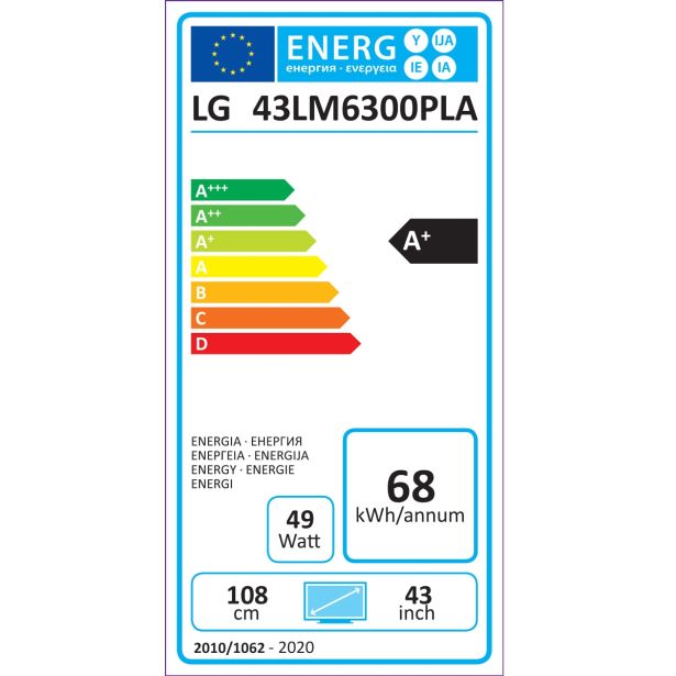 TELEVIZOR LG 43LM6300