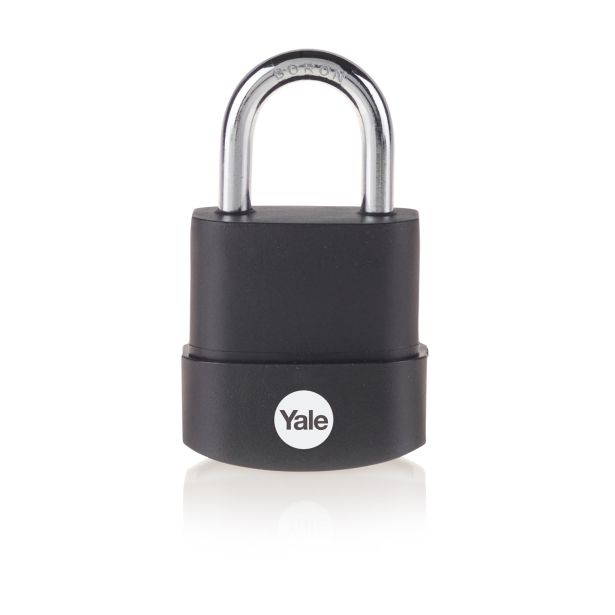 CILINDRIČNA OBEŠANKA 45MM YALE MAXIMUM SECURITY, ODPORNOST PROTI KOROZIJI, 1 KOS S 3 KLJUČI, EN 12320:2012 VARNOSTNI RAZRED 2