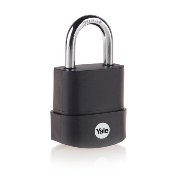 CILINDRIČNA OBEŠANKA 45MM YALE MAXIMUM SECURITY, ODPORNOST PROTI KOROZIJI, 1 KOS S 3 KLJUČI, EN 12320:2012 VARNOSTNI RAZRED 2