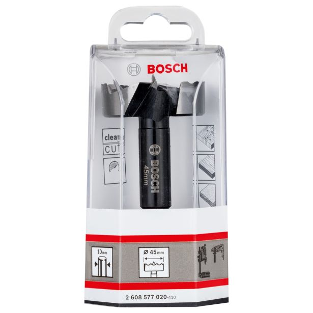 SVEDER ZA GRČO, HSS BOSCH 45X90 MM D=10MM DIN 7483G FORSTNER