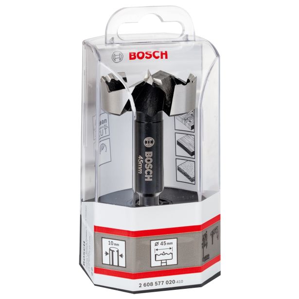 SVEDER ZA GRČO, HSS BOSCH 45X90 MM D=10MM DIN 7483G FORSTNER