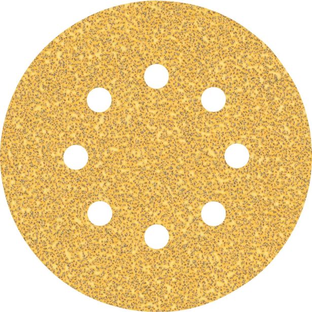 5-DELNI KOMPLET BRUSNIH PAPIRJEV Z 8 LUKNJAMI EXPERT C470 ZA EKSCENTRIČNE BRUSILNIKE, 125 MM, G 40