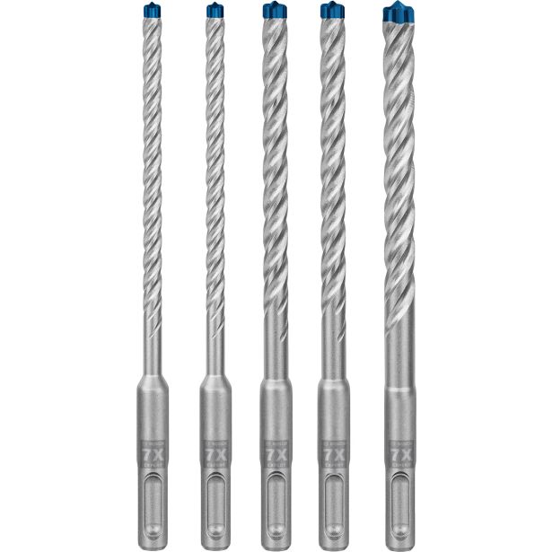 5-DELNI KOMPLET UDARNIH SVEDROV EXPERT SDS PLUS-7X, 6/6/8/8/10 MM