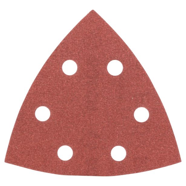 DELTA/VEČNAM BRUSNI LIST BOSCH 5-DELNI SET C430 RDEČ 93 MM K180 6 LUKENJ