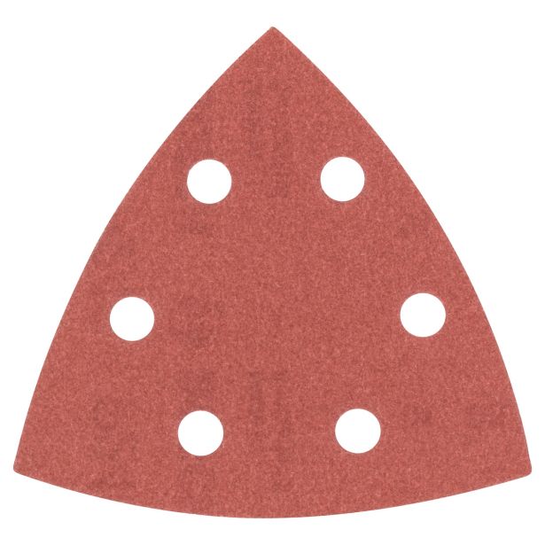 DELTA/VEČNAM BRUSNI LIST BOSCH 5-DELNI SET C430 RDEČ 93 MM K240 6 LUKENJ