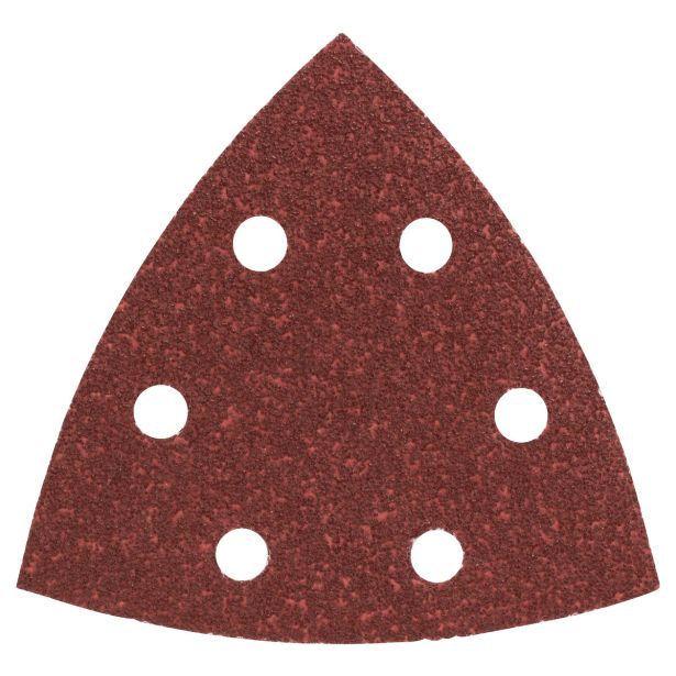 DELTA/VEČNAM BRUSNI LIST BOSCH 5-DELNI SET C430 RDEČ 93 MM K60 6 LUKENJ