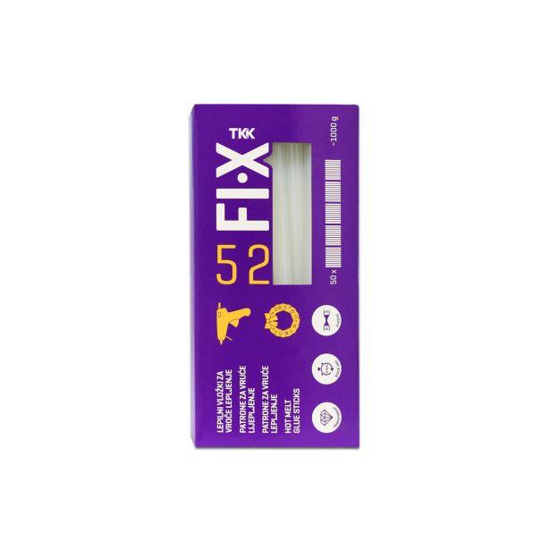 VROČE LEPLJENJE FIX 52 LEPILNI VLOŽKI 1000 G