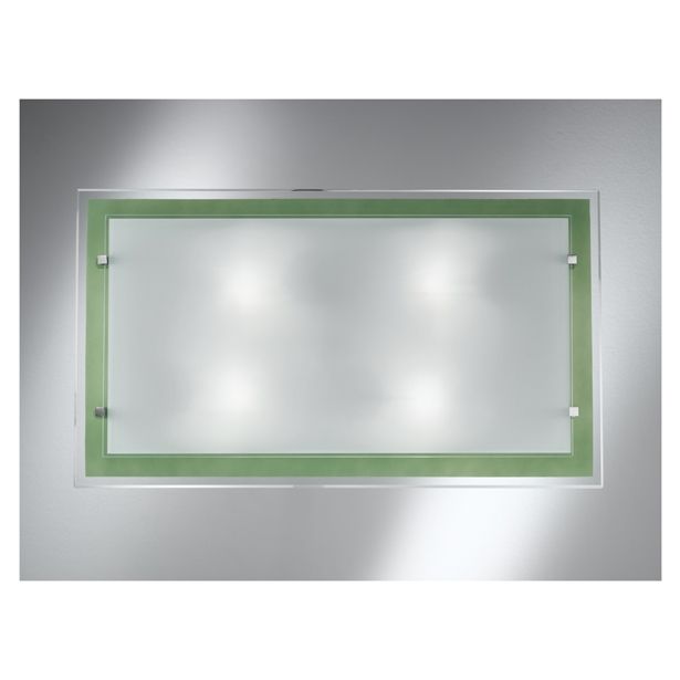 KLASIČNA PLAFONJERA ALPCOM 5747 ZELENA