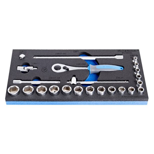 NASADNI KLJUČI 9,52MM 3/8 UNIOR 6-22 MM 23 DELNA V SOS ART. 964/25SOS