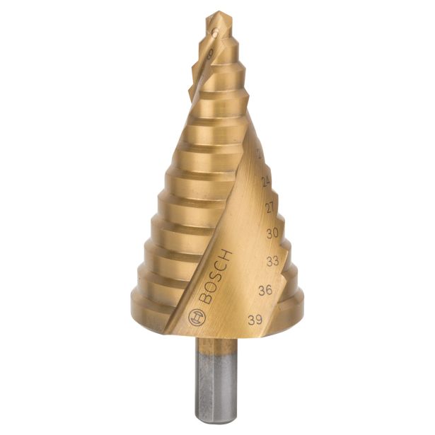 STOPENJSKI SVEDER HSS BOSCH 6-39X10X93.5 MM HSS-TIN