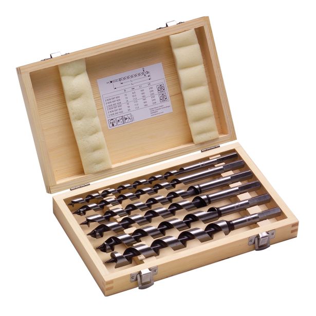 SVEDER ZA LES LEVIS BOSCH 6-DELNI KOMPLET KAČASTIH SVEDROV 10-20 MM 235 MM