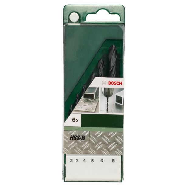 GRT. SVEDROV ZA KOVINO BOSCH 6-DELNI KOMPLET SVEDROV 2-8 MM HSS-R