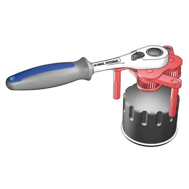 KLJUČ ZA FILTRE UNIOR 60-120 MM 3/8 ART. 1976