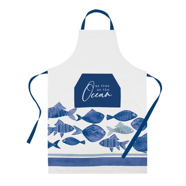 PREDPASNIK AMO LA CASA 60X80 CM, MORSKI MOTIV