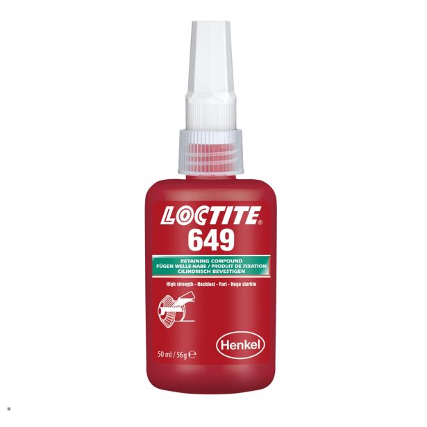 CILINDRIČNO LEPLJENJE HENKEL ACM LOCTITE 649 BO 50ML EGFD 50 ML