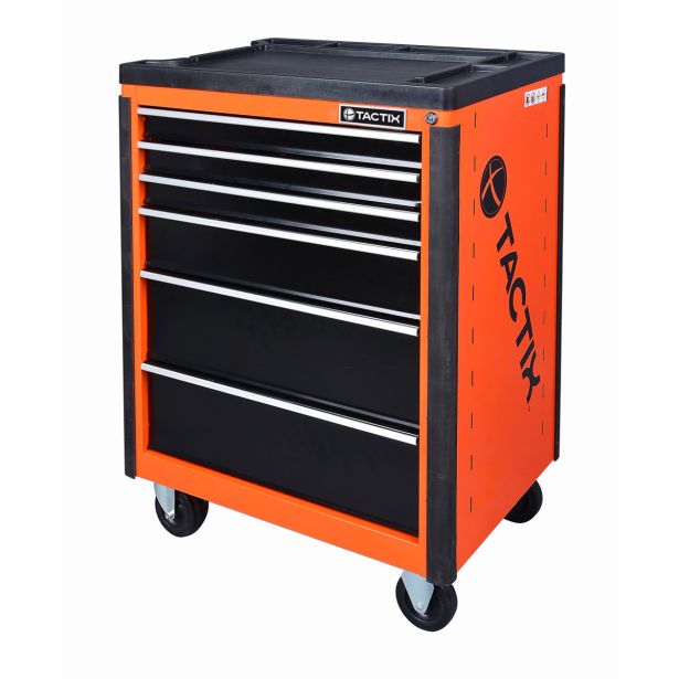 VOZIČEK ZA ORODJE TACTIX 680X460X930 MM 6 PREDALOV