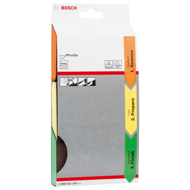 BRUSNA GOBICA BOSCH 69X97X26 MM 3-DELNI SET POŠEVNA