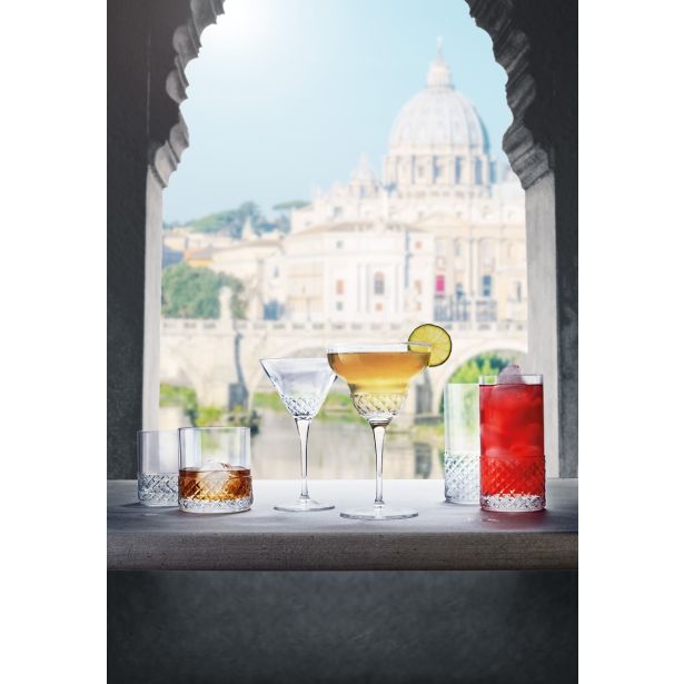 KOZAREC ZA DRUGE PIJAČE BORMIOLI LUIGI 6/1 6 FIZZ CC260 BORMIOLI ROMA 1961