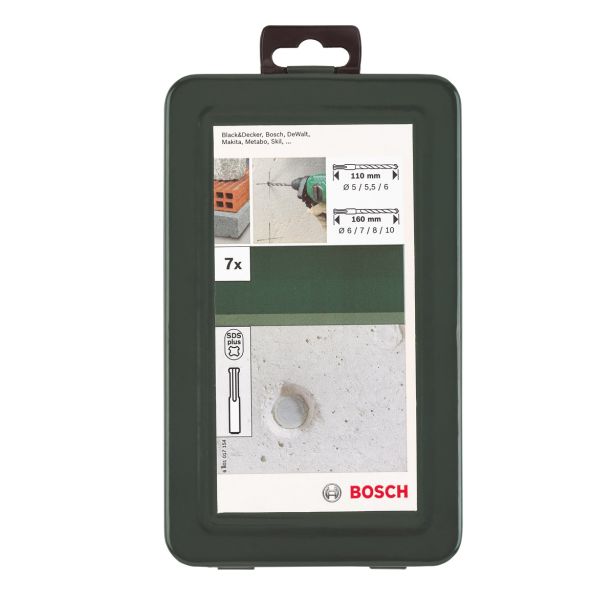 GRT. SVEDROV ZA BETON BOSCH 7-DELNI KOMPLET SVEDROV 5-10 MM