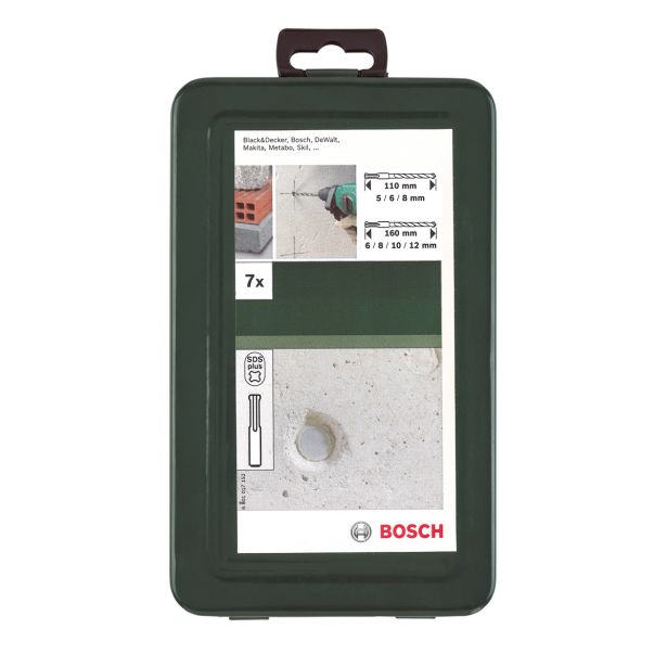 GRT. SVEDROV ZA BETON BOSCH 7-DELNI KOMPLET SVEDROV 5-12 MM