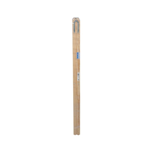 PROSTOSTOJEČA LESTEV KRAUSE STABILO 2X7 STOPNIC LESENA 1.9M