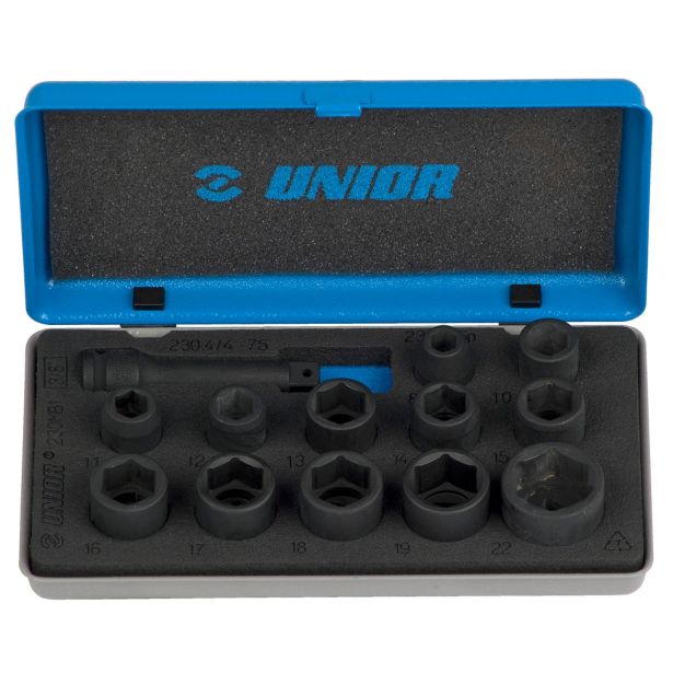 IMPACT KLJUČ 9,52MM UNIOR 8-22 MM 16 DELNA ART. 230MB1