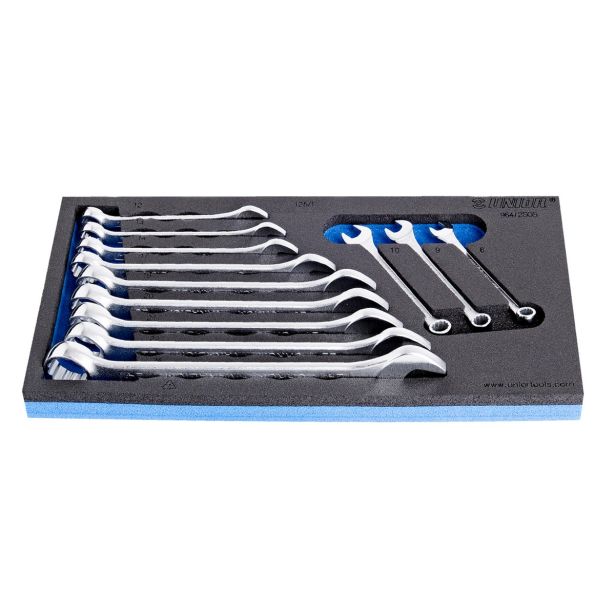 VILIČASTO-OBROČNI KLJUČI UNIOR 8-24 MM 12 DELNA V SOS ART. 964/2SOS