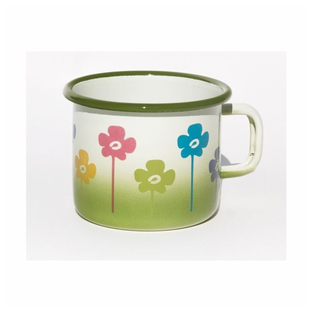 LONEC METALAC 8 CM 0.37 L ROŽICA