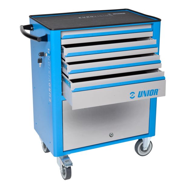 VOZIČEK ZA ORODJE UNIOR 800X440X923 MM 5 PREDALOV ART. 940EV1