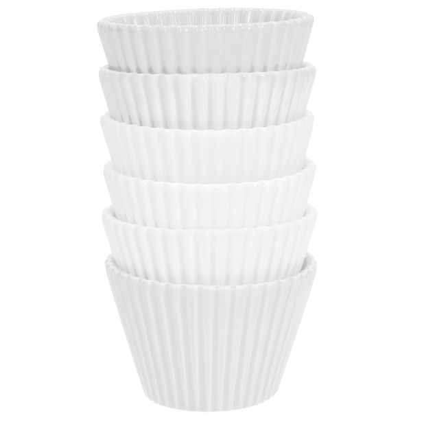 MODEL ZA OBLIKOVANJE TOGNANA 8XH5 CM BELI 6/1 PORCELAN