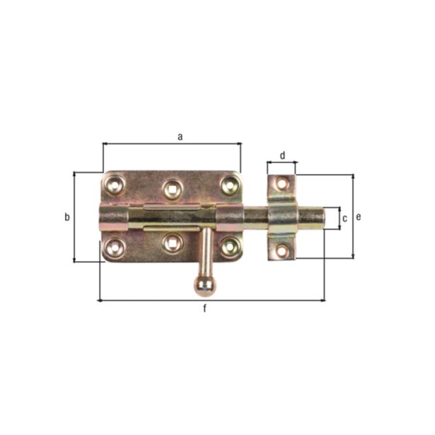PREČNI ZAPAH ALBERTS 99X140 MM