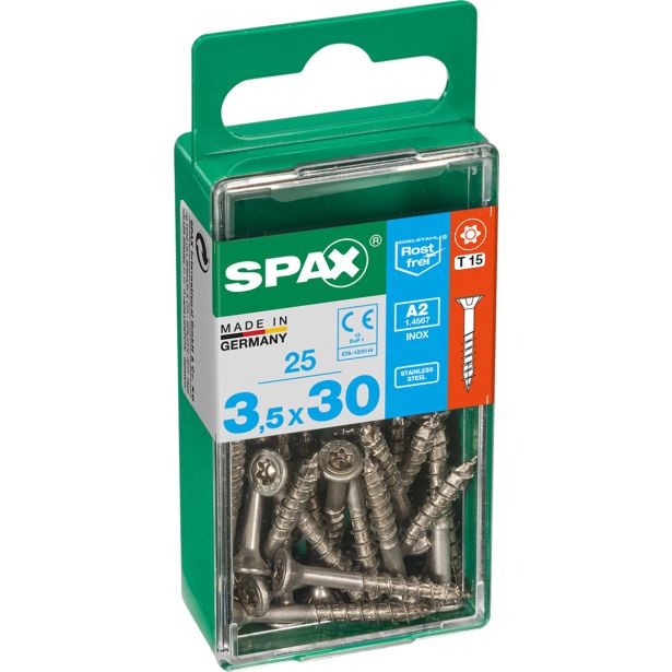 RF UNIVERZALNI VIJAK SPAX A2 TRX 3.5X30 V ZAVITKU 25 KOS