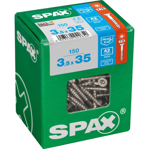 RF UNIVERZALNI VIJAK SPAX A2 TRX 3.5X35 ZAV=150KOS