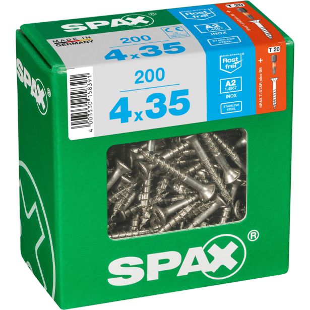 RF UNIVERZALNI VIJAK SPAX A2 TRX 4X35 ZAV=200KOS