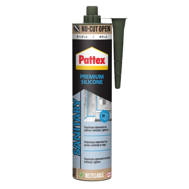 ACETATNI SILIKON HENKEL ACC PATTEX SANITARNI PRO BEL 280 ML