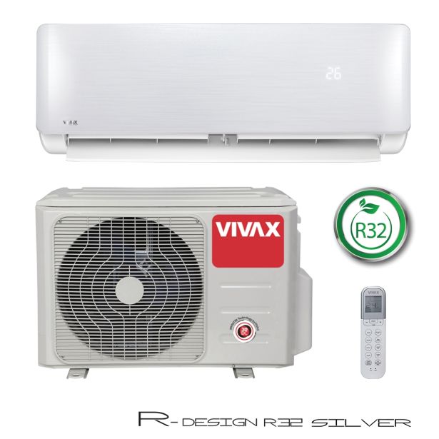 KLIMATSKA NAPRAVA VIVAX ACP-12CH35AERI+ SILVER 3.5KW, NOTR+ZUN ENOTA