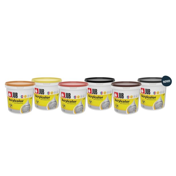 FASADNA BARVA JUB ACRYLCOLOR TEMNO RJAV 0.75 L
