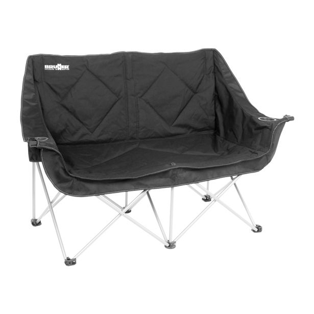 STOL ZA KAMPIRANJE BRUNNER ACTION DVOSED, ČRN