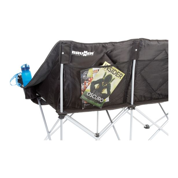 STOL ZA KAMPIRANJE BRUNNER ACTION DVOSED, ČRN