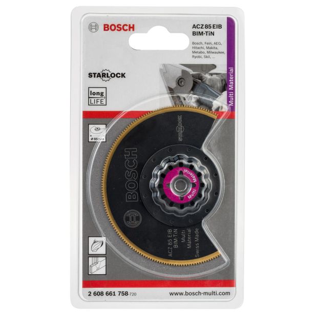 PRIBOR ZA VEČNAM. ORODJA BOSCH ACZ 85 EIB BIM-TIN