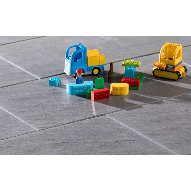 BETONSKA PLOŠČA ZOBEC ADRIA IMPREGNIRANA 40X80X4.2 CM SIVA