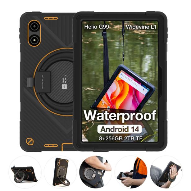 AGM PAD 2 ACTIVE TABLICA  RUGGED (VODOODPORNA IN ODPORNA NA PRAH IP68) 8GB + 8GB/ 256GB