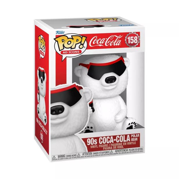 AKCIJSKA FIGURA FUNKO POP AD ICONS COCA - COLA POLAR BEAR (90'S)