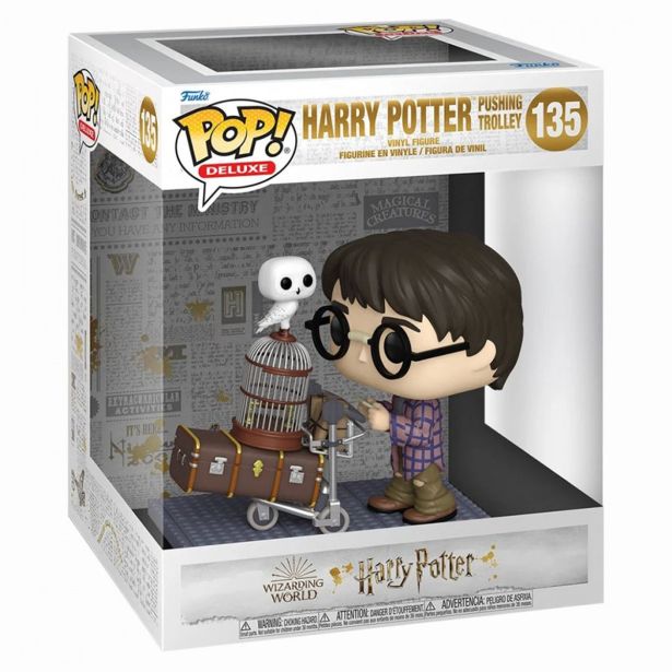AKCIJSKA FIGURA FUNKO POP DELUXE HARRY POTTER HARRY PUSHING TROLLEY