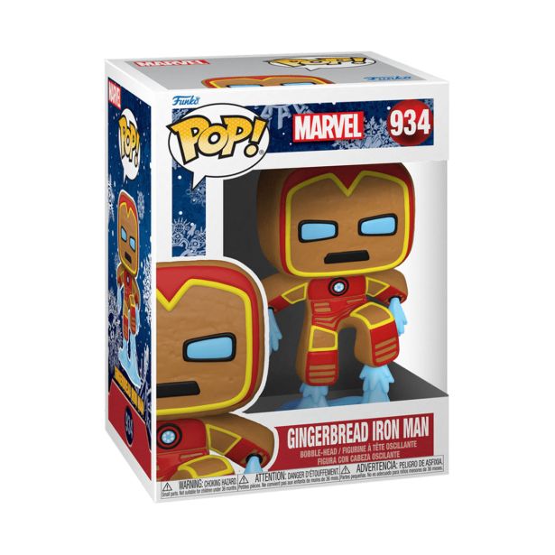AKCIJSKA FIGURA FUNKO POP MARVEL HOLIDAY - IRON MAN (GB)