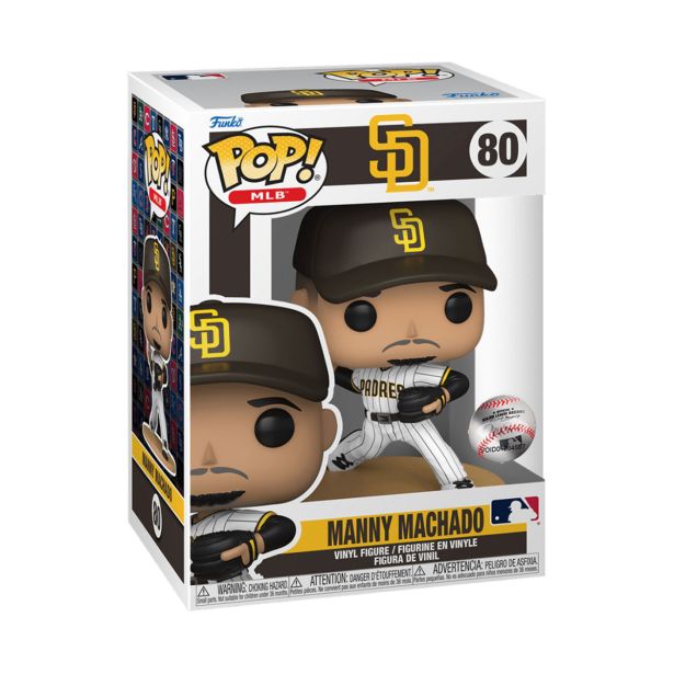 AKCIJSKA FIGURA FUNKO POP MLB PADRES MANNY MACHADO HOME JERSEY