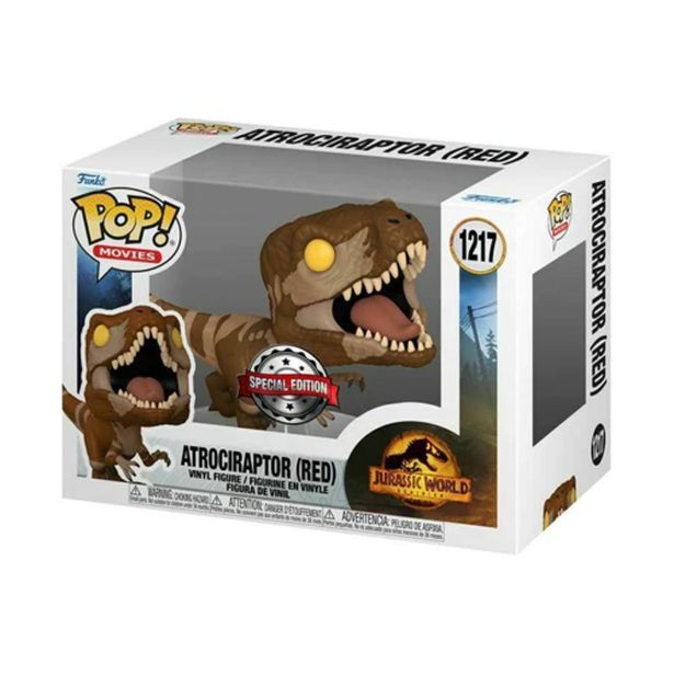 AKCIJSKA FIGURA FUNKO POP MOVIES JW3 ATROCIRAPTOR (RED)