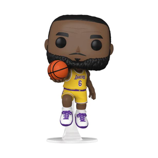 AKCIJSKA FIGURA FUNKO POP NBA LAKERS - LEBRON JAMES (YELLOW JERSEY)