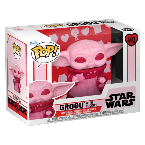 AKCIJSKA FIGURA FUNKO POP STAR WARS VALENTINES - GROGU