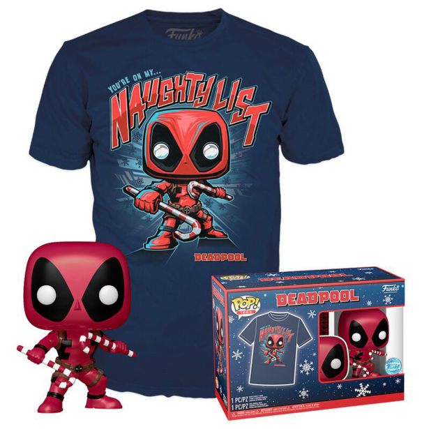 AKCIJSKA FIGURA FUNKO POP & TEE MARVEL DEADPOOL HLD